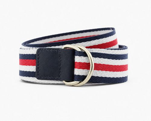 Steppin' Out Tape Belt Stripe Red Navy Product