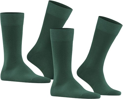 FALKE Happy Socks 2-Pack verde oscuro Product