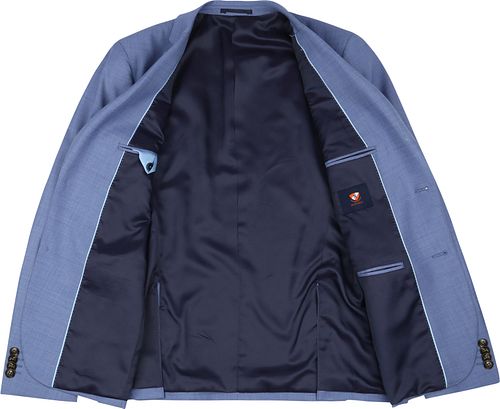 Suitable Toulon Kostume Uld Lys Blå Product / Achterkant