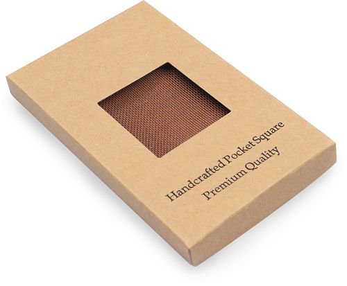 Suitable Pocket Square Brown