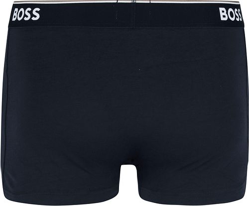 BOSS Korte Boksershorts Power 3-Pakk Mørkeblå 480 Product / Achterkant