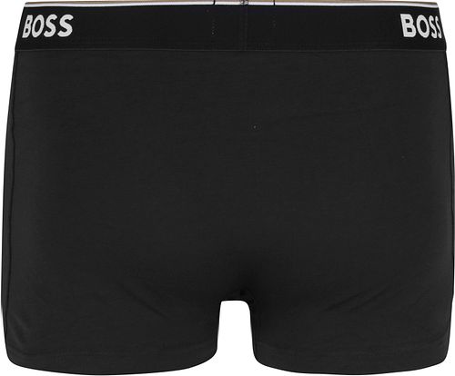 BOSS Short Boxer Shorts Power 3-Pack Black 001 Product / Achterkant