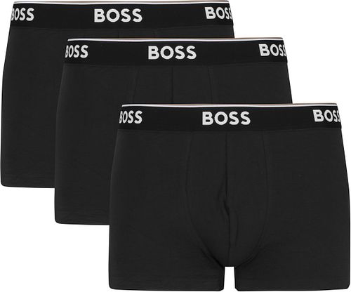 BOSS Bokserki Power – 3-pack, czarne 001 Product