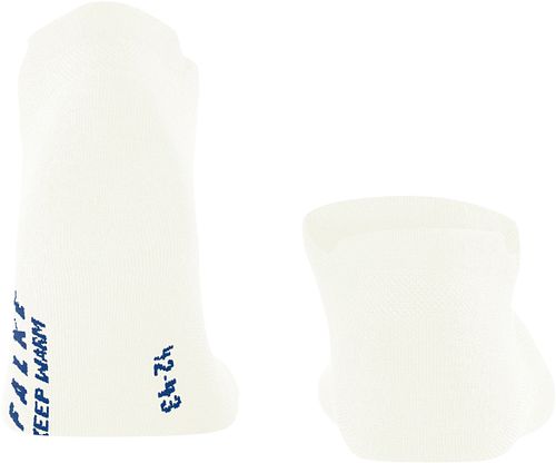 Falke Keep Warm Sneaker Socke Off White Product / Achterkant
