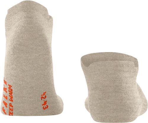Falke Håll Värmen Sneaker Socka Beige Product / Achterkant