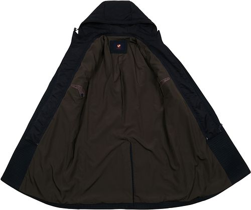 Suitable Hættefrakke i Marineblå Product / Detail