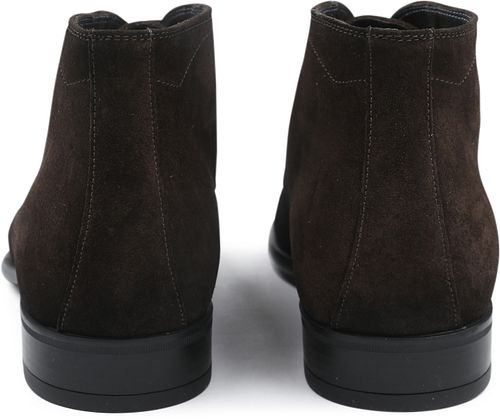 Giorgio Amalfi Boy Shoe Suede Brown Product / Achterkant