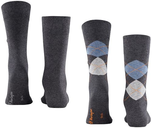 Burlington Vardag 2-Pack Antracit 3081 Product / Achterkant