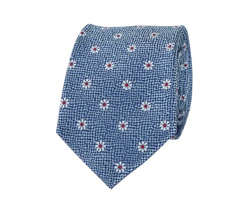 Slipsen Mørkeblå Blomst Product