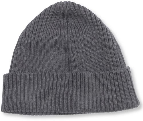 Lacoste Stickad Mössa i Ull, Antracit Product / Achterkant