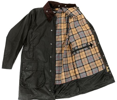 Barbour Border Wax kurtka zielona Product