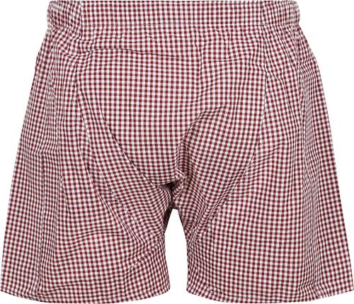 Steppin' Out Boxershort Vichy Red