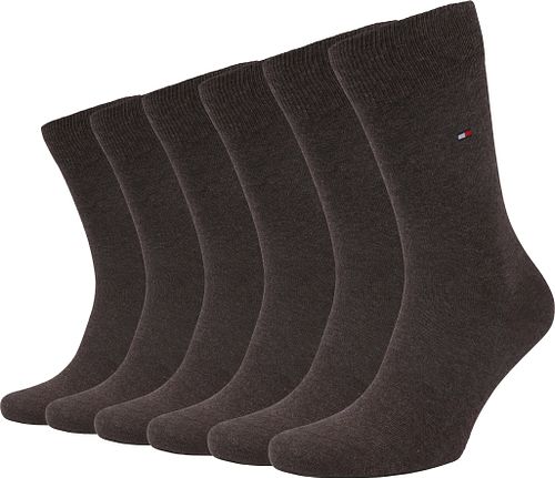 Tommy Hilfiger 6-Pack Sokken bruin Product