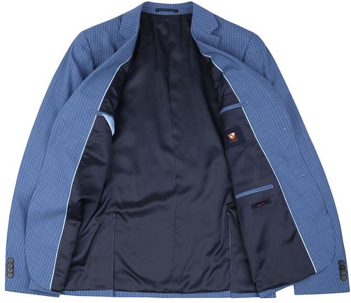 Abito in lana blu Suitable Strato Ossi Product / Detail