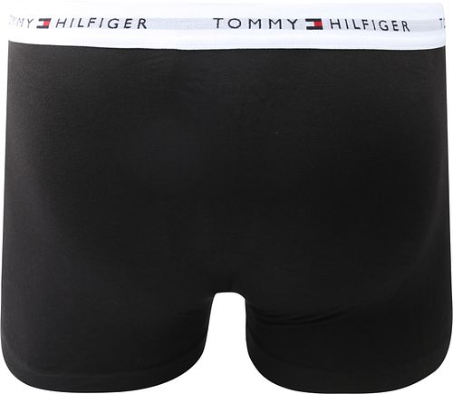 Tommy Hilfiger Boxershorts 5-pak Sort Product / Achterkant