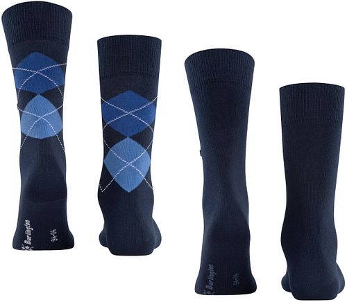 Burlington Everyday 2-Pack Mørkeblå 6121 Product / Achterkant