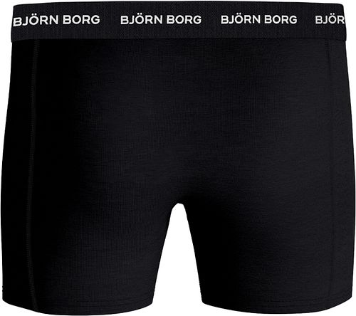 Bjorn Borg Boxers Cotton Stretch 5-Pack Zwart Product / Achterkant