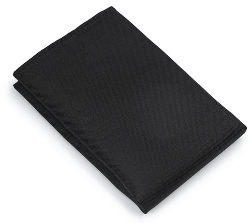 Suitable Silk Pocket Square Black Product