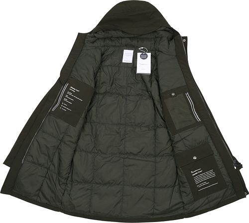 KnowledgeCotton Apparel Jacke Dunkelgrün Product / Detail