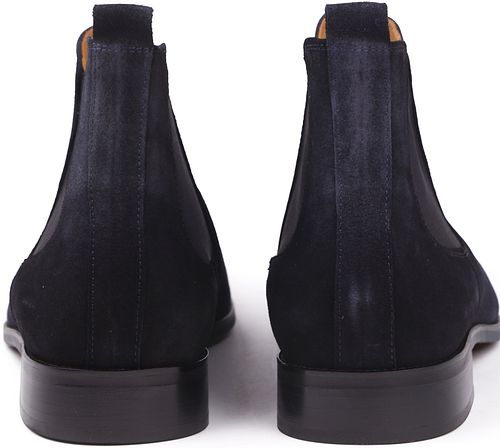 Passande Chelsea Boot Mocka Marinblå Product / Achterkant