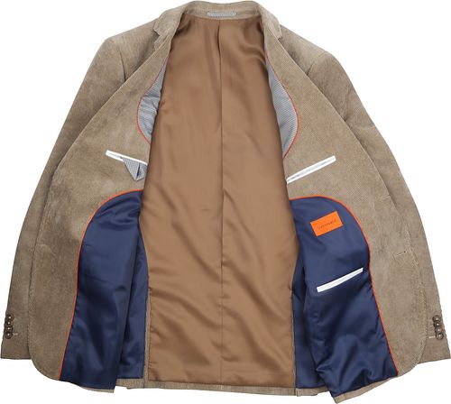 Suitable Blazer Heleen Corduroy i Cosmos Beige Product / Achterkant