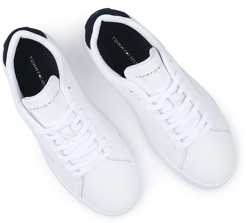 Tommy Hilfiger Sneaker i hvidt læder Product