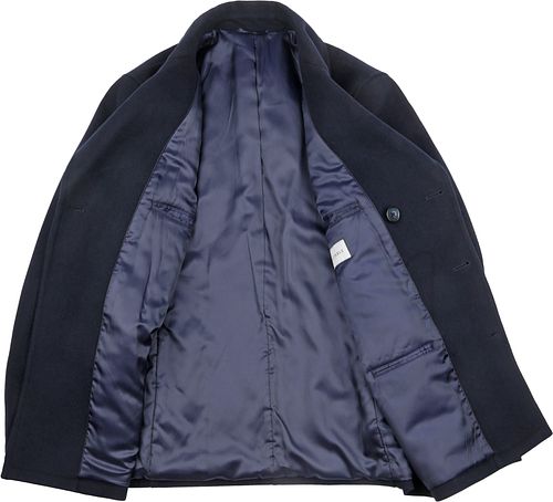 Suitable Caban Coat Wool Navy Product / Detail