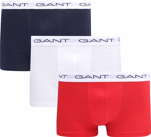 GANT boksershorts 3-pakning, rød Product
