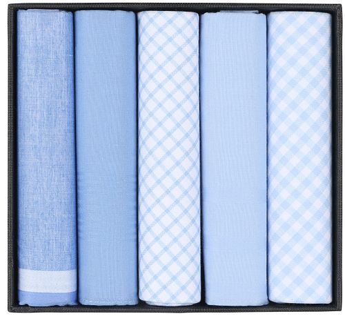 Suitable Mouchoirs Lot de 5 Dessin Light Blue Product