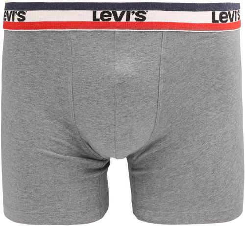 Levi's Brief Boxershorts 2-pakning Sort Grå Product / Detail
