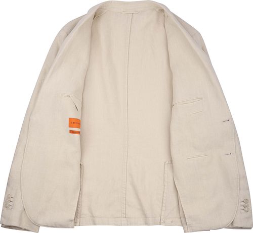 Suitable Washed Linen Suit Ecru Product