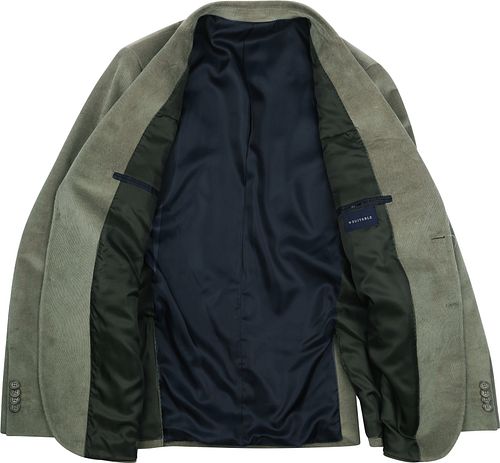 Suitable abito in velluto a coste verde Product