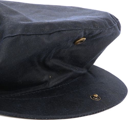 Kaszkiet Barbour Wax Flat Cap w kolorze granatowym Product / Detail