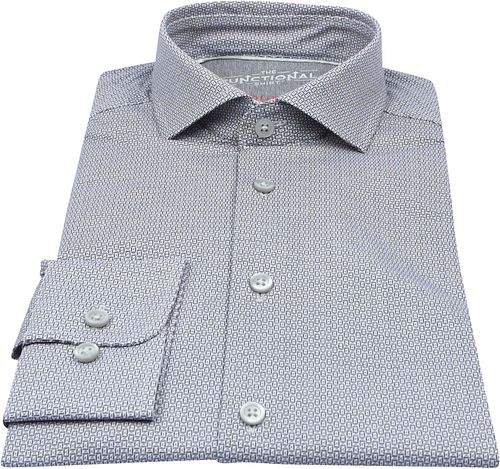 Pure The Functional Shirt Print Grigio Product / Detail