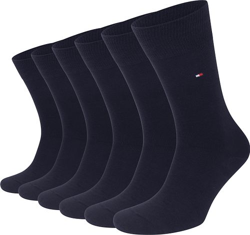 Tommy Hilfiger Klassisk 6-Pakke Sokker Blå Product