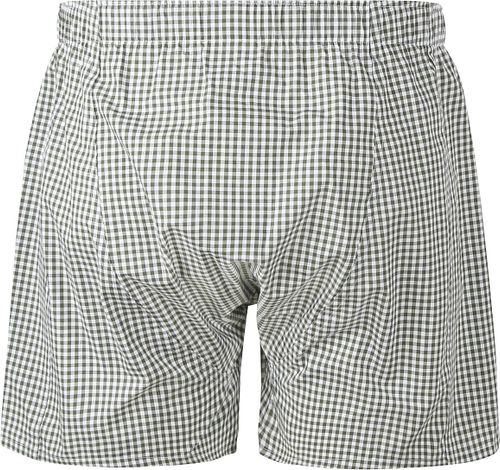 Steppin' Out Boxer Vichy Groen Product / Achterkant