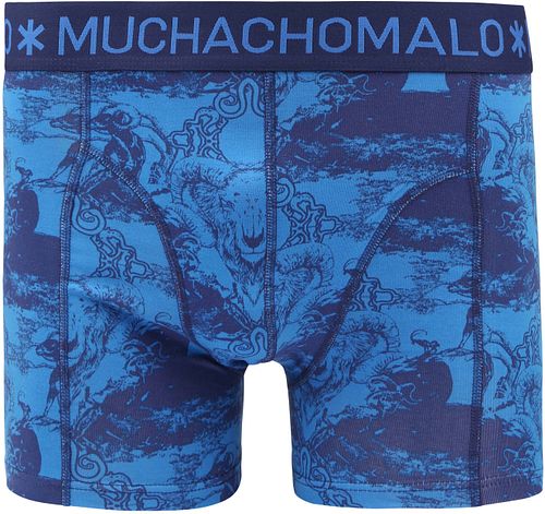 Muchachomalo Boxer-shorts Lot de 3 Goat Bleu Product / Detail