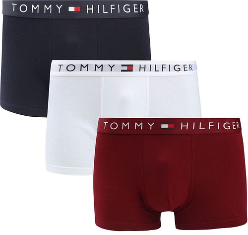 Tommy Hilfiger Boxershorts 3-Pakke Marineblå/hvid/rød Product
