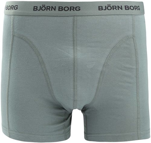 Björn Borg Boxershorts 3Pack i Stretch, Grönt Product / Detail