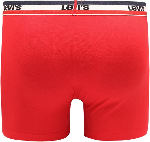 Levi's Boxer-shorts Brief Lot de 2 Rouge Gris Product / Detail