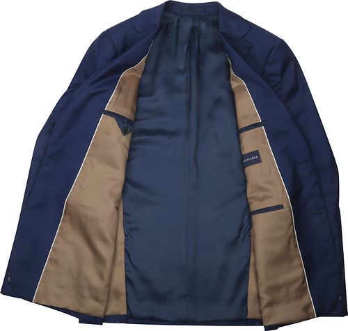 Suitable Costume Laine Bleu Royal Product / Detail