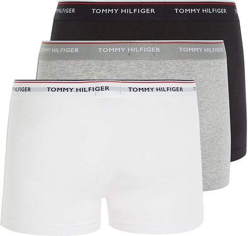 Tommy Hilfiger Boxer 3-Pakning Sort/Hvid/Grå Product / Achterkant
