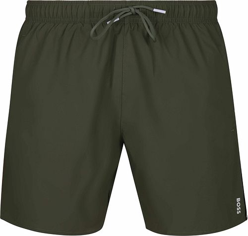 BOSS Badehose Olive