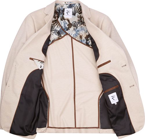 R2 Jersey Sports Jacket Ecru Product / Detail