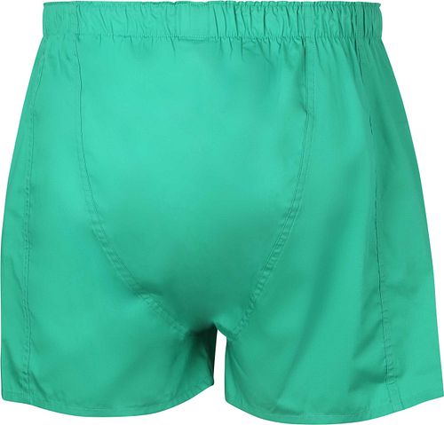 Steppin' Out Boxershorts Racing Green Poplin Product / Achterkant