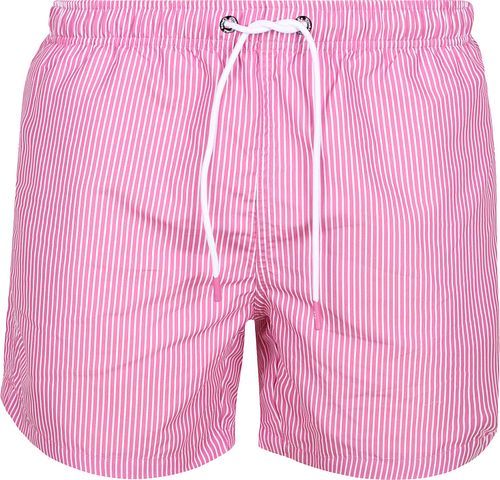 Suitable Badeshorts Pin Stripe Fuchsia