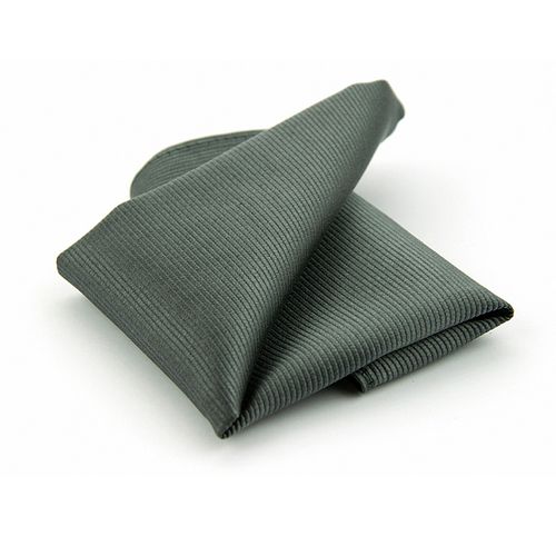 Pochette de Costume Soie Anthracite F53 Product