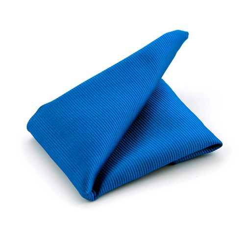 Pochette de Costume Soie Cobalt Clair F19 Product