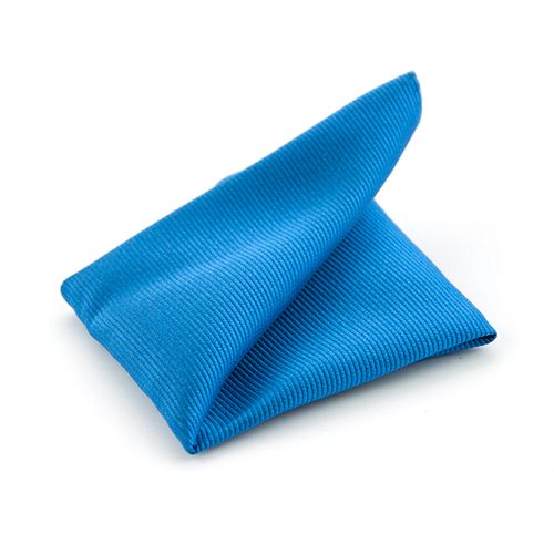 Poszetka z jedwabiu w kolorze oceanicznego błękitu F32 Product