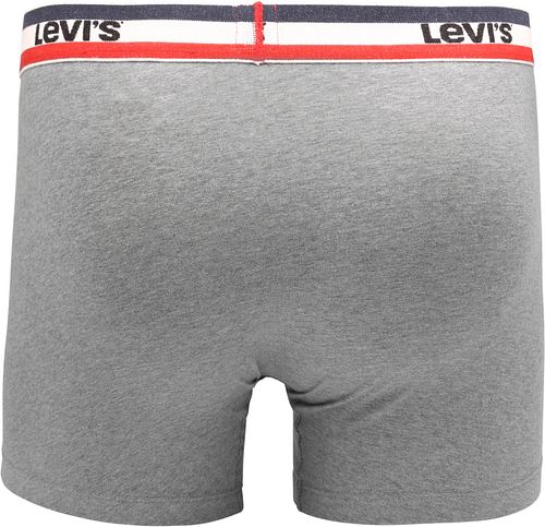 Levi's Brief Boxershorts 2-Pack Svart Grå Product / Detail